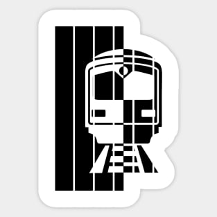 train railwayman trains driver Sticker